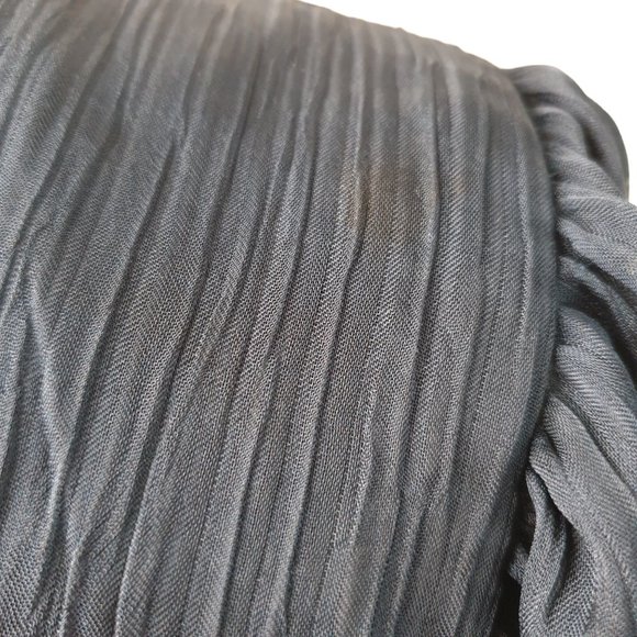 Showpo NWT | Size 10 | Long Sleeve Front Tie Up Consideration Mini Dress Lined - Picture 13 of 13